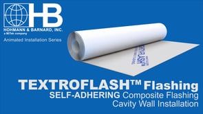 link to installation video for textroflash flashing