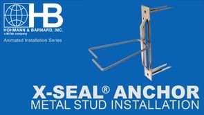 link to installation video for x-seal anchor